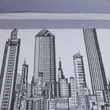 Juego de sábanas skyline