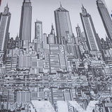 Juego de sábanas skyline