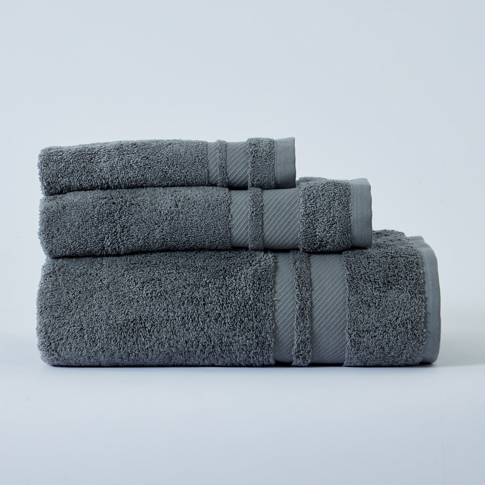 Toalla algodón premium 700 gr/m2 gris