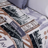 Colcha boutie microfibra wall street