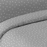 Funda nórdica estrellas gris