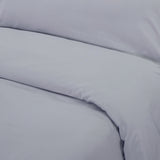 Funda nórdica microfibra lisa gris