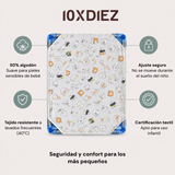 Sabana ajustable hamaca guardería fox