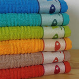 Paño de cocina rizo cenefa jacquard 10458