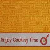 Paño de cocina rizo cenefa jacquard 10458