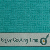 Paño de cocina rizo cenefa jacquard 10458