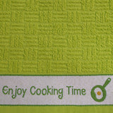 Paño de cocina rizo cenefa jacquard 10458