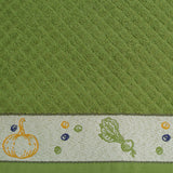 Paño de cocina rizo cenefa jacquard 12465