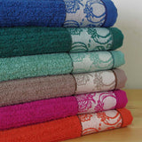 Paño de cocina rizo cenefa jacquard 13501