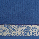 Paño de cocina rizo cenefa jacquard 13501