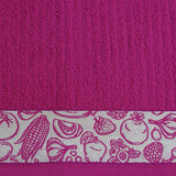 Paño de cocina rizo cenefa jacquard 13501
