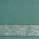 Paño de cocina rizo cenefa jacquard 13501