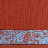 Paño de cocina rizo cenefa jacquard 13501