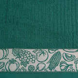 Paño de cocina rizo cenefa jacquard 13501