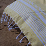 Pareo playa hamman doble 1029 amarillo