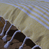 Pareo playa hamman doble 1029 amarillo