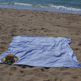 Pareo playa hamman doble 1029 gris
