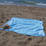 Pareo playa hamman doble 1029 turquesa