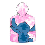 Poncho baño infantil microfibra lilo & stich 1540