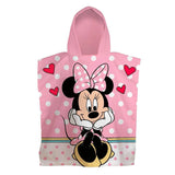 Poncho baño infantil microfibra minnie 030