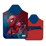Poncho baño infantil microfibra spiderman 1223