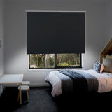 Estor enrollable Sin Taladrar Opaco Reflect Negro
