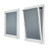Estor enrollable Sin Taladrar Opaco Reflect Plata