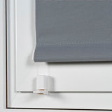 Estor enrollable Sin Taladrar Opaco Reflect Plata