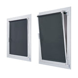 Estor enrollable Sin Taladrar Opaco Gris