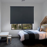 Estor enrollable Sin Taladrar Opaco Gris