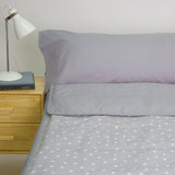 Funda saco ajustable nórdico estrellas gris
