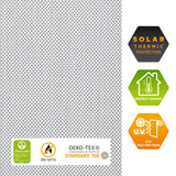 Estor enrollable motorizado Screen Gris