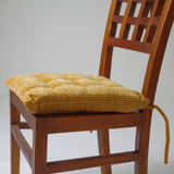 Tapeta silla velour texturado mostaza 10