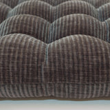 Tapeta silla velour texturado gris plomo 2