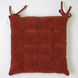 Tapeta silla velour texturado teja 13