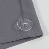 Toalla microfibra para pelo gris plomo
