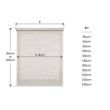 Estor enrollable Screen solar premium Textura Gris