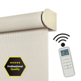 Estor enrollable motorizado Screen solar premium Lino