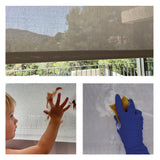 Estor enrollable motorizado Screen solar premium Lino