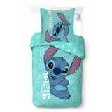 Funda nórdica Stitch aguamarina 2p