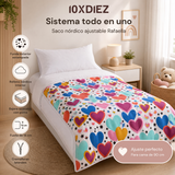 Saco nórdico ajustable rafaella