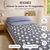 Saco nórdico ajustable cats