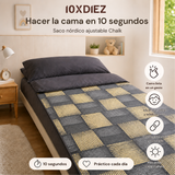 Saco nórdico ajustable chalk