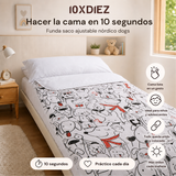 Saco nórdico ajustable dogs