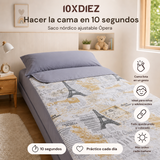 Saco nórdico ajustable ópera