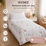Saco nórdico ajustable tucán