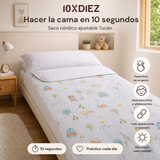 Saco nórdico ajustable tucán